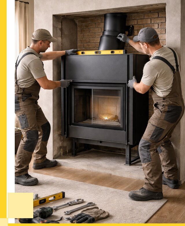 Установка каминных топок в Курганинске под ключ от 18722 р. | ЭриданКгн