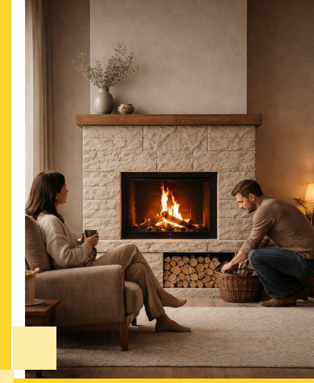 Камины для дома в Курганинске под ключ от 156015 р. | ЭриданКгн