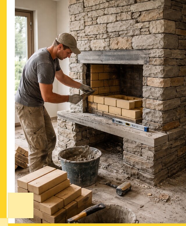 Кладка каминов и камина в Курганинске от 26003 р. ЭриданКгн