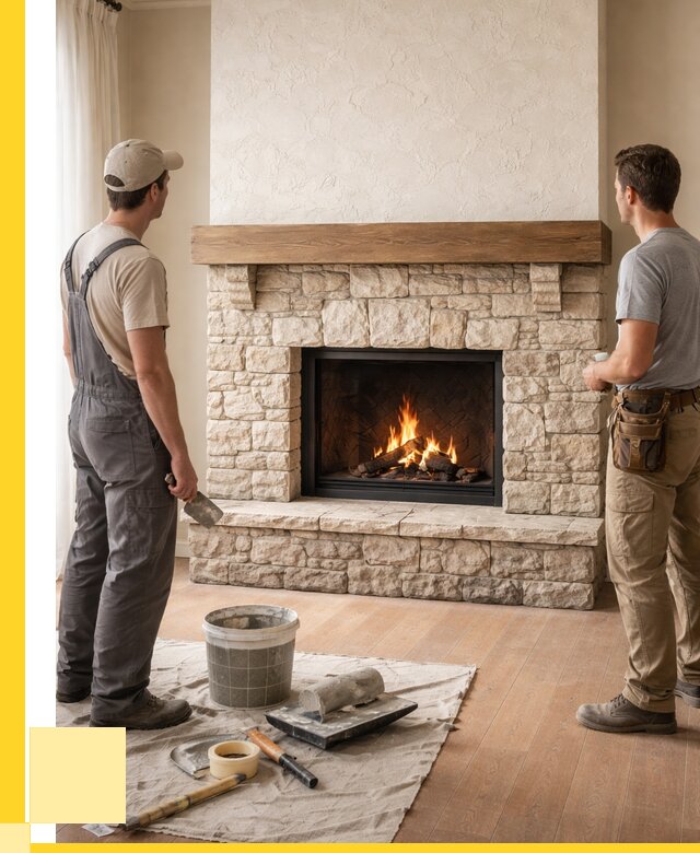 Отделка каминов в Курганинске от 6761 р. под ключ | ЭриданКгн