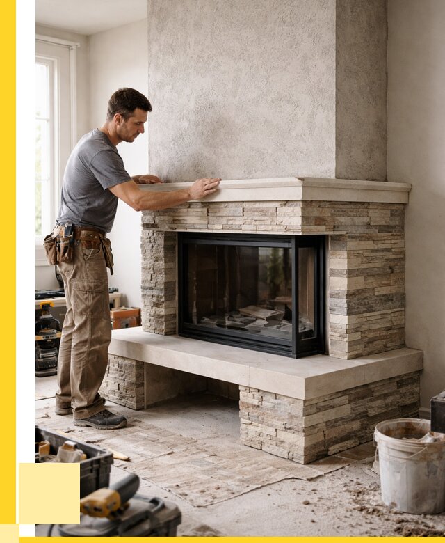 Изготовление каминов под ключ в Курганинске от 156015 р. | ЭриданКгн