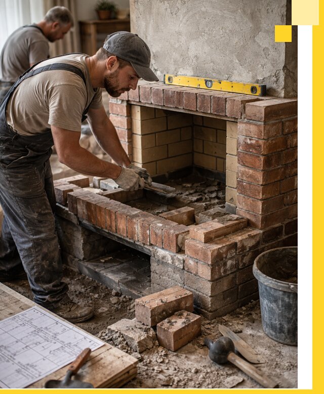 Изготовление и установка каминопечей под ключ в Курганинске