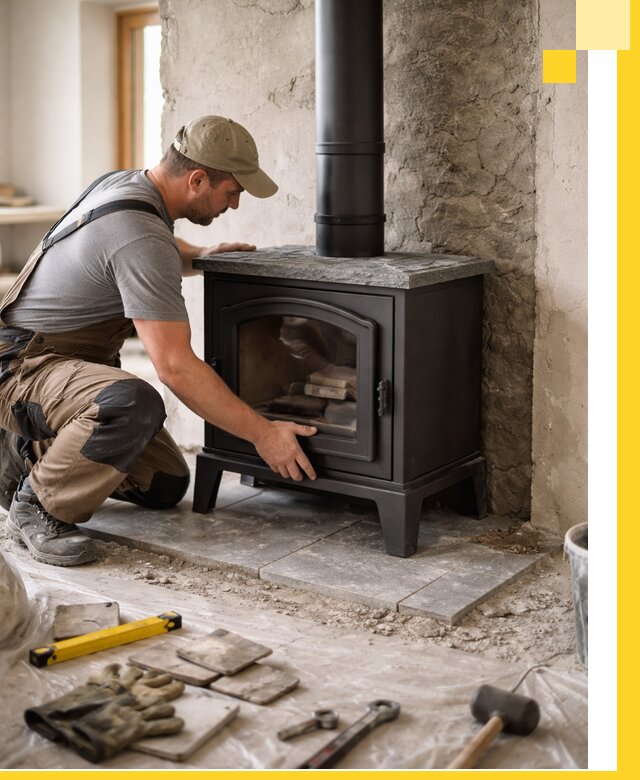 Профессиональный монтаж печей и каминов в Курганинске под ключ