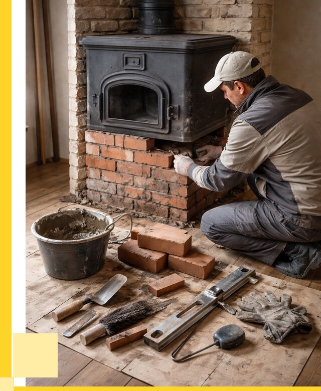 Ремонт печей в Курганинске от 12481 р., услуги печника ЭриданКгн