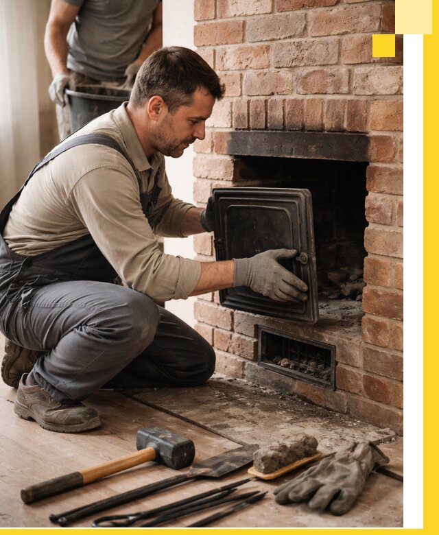Ремонт печей в Курганинске с гарантией качества и безопасности