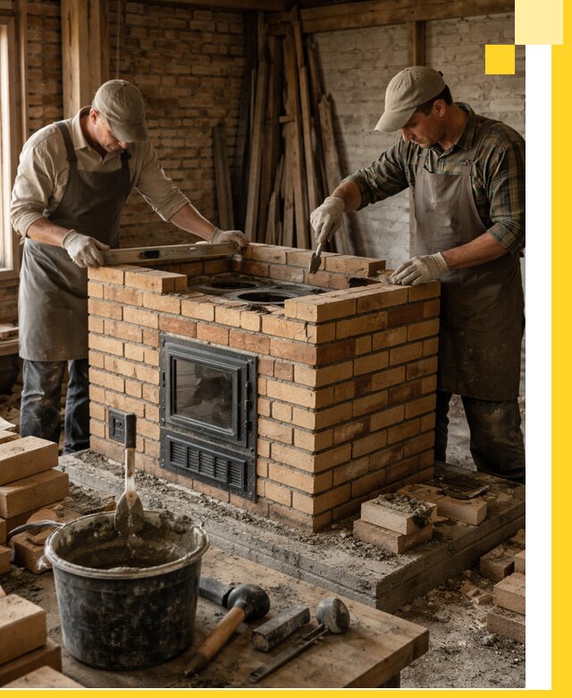 Изготовление и установка варочных печей под ключ в Курганинске