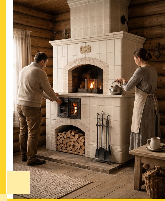 Русские печи в Курганинске: установка от 156015 р. ЭриданКгн