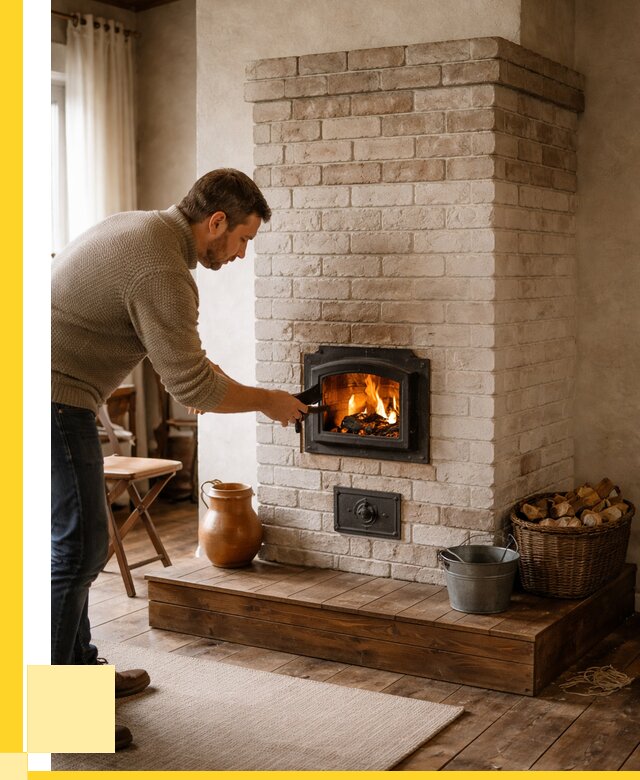 Печь голландка из кирпича в Курганинске от 88409 р. | ЭриданКгн