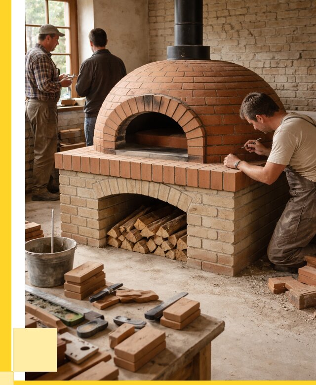 Помпейская печь дровяная для пиццы в Курганинске | ЭриданКгн от 208020 р.