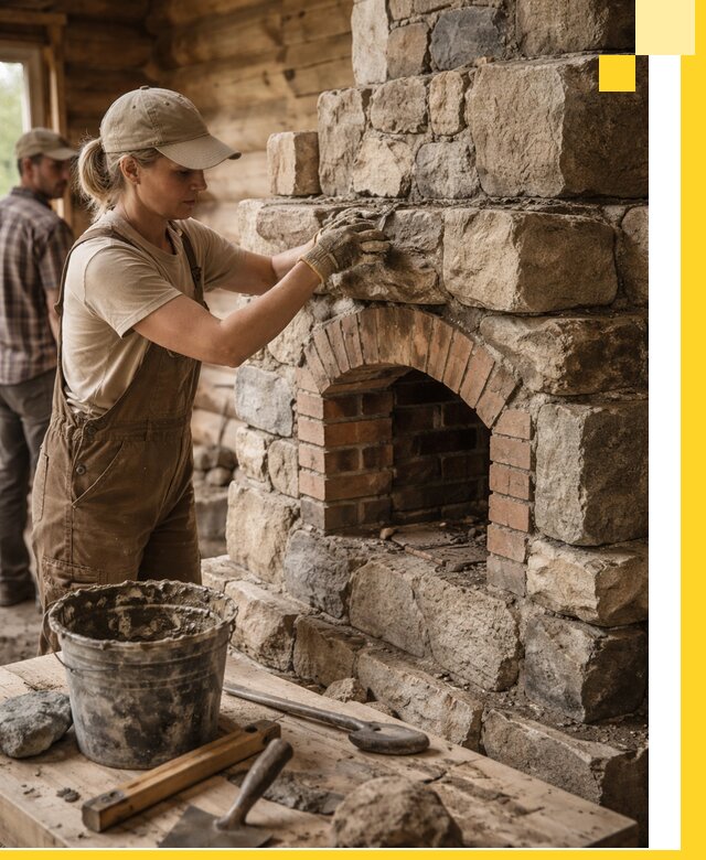 Каменные печи на заказ и монтаж в Курганинске, долговечные решения