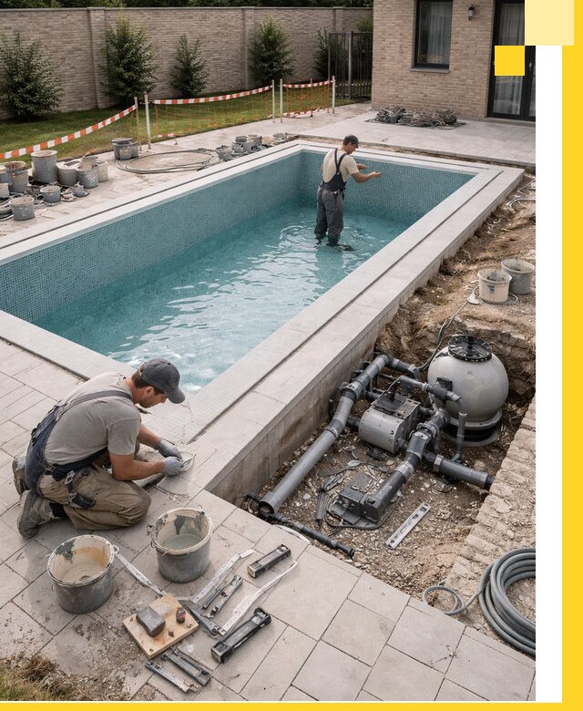 Строительство бассейнов под ключ в Курганинске: проекты и монтаж