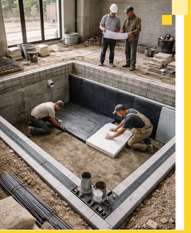 Проекты частных и общественных бассейнов под ключ в Курганинске