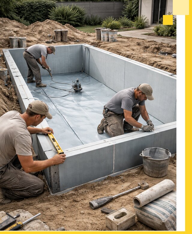 Профессиональный монтаж бассейнов под ключ в Курганинске с гарантией