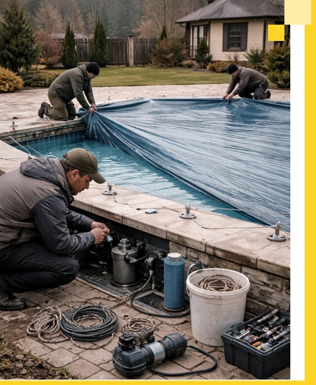 Консервация бассейнов в Курганинске: подготовка к длительному хранению