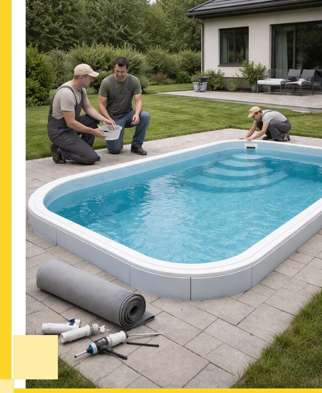 Пластиковый бассейн купить в Курганинске от 260025 р., ЭриданКгн