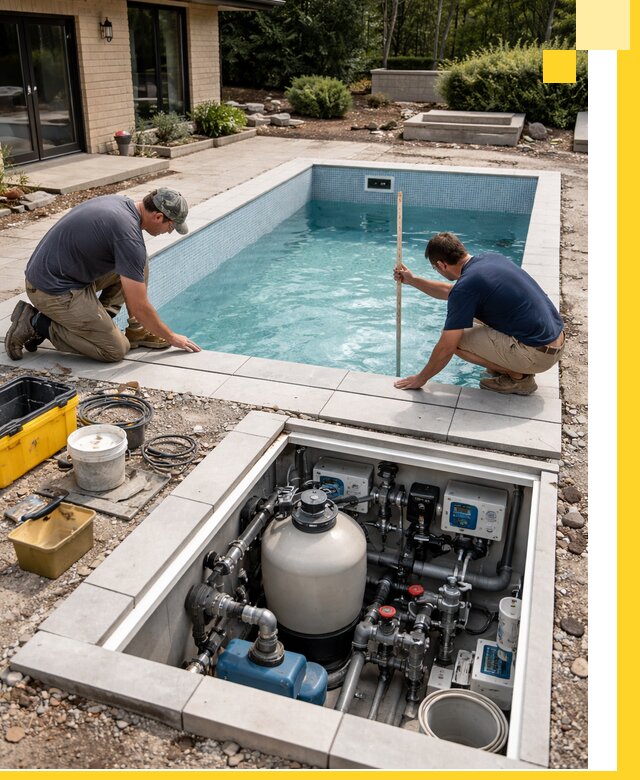 Строительство качественных домашних бассейнов под ключ в Курганинске