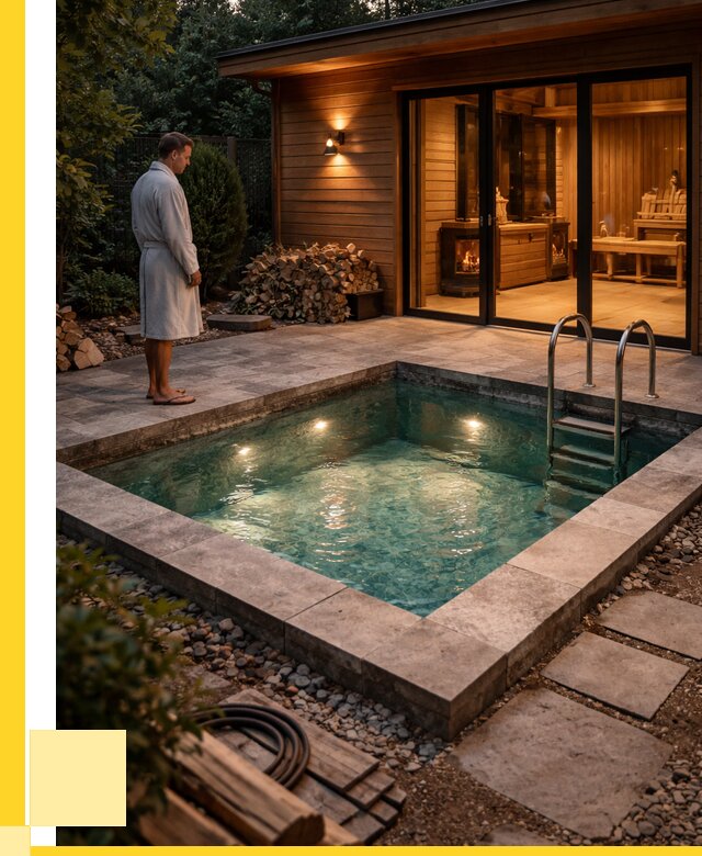 Бани с бассейном под ключ в Курганинске от 98810 р. | ЭриданКгн