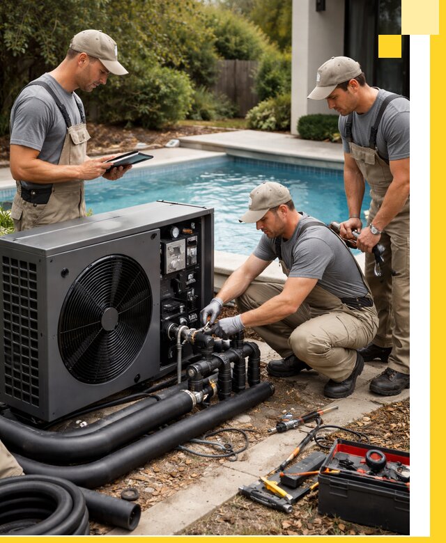 Проектирование и установка тепловых насосов для бассейнов в Курганинске