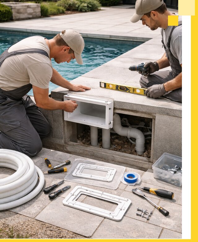 Поставка и установка скиммеров для бассейнов в Курганинске