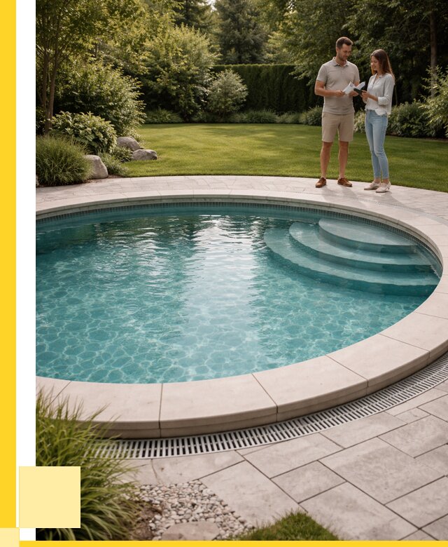 Круглые каркасные бассейны купить в Курганинске от 260025 р. | ЭриданКгн