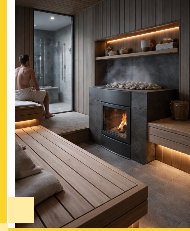 Проект сауны в частном доме в Курганинске от 36404 р. | ЭриданКгн