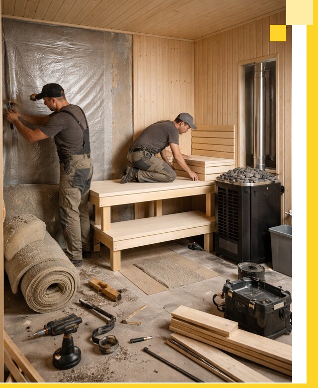 Проекты саун под ключ в Курганинске дизайн и строительство