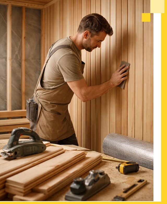 Профессиональная отделка саун и парных под ключ в Курганинске