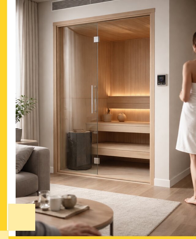 Сауна в квартире под ключ в Курганинске от 124812 р. ЭриданКгн