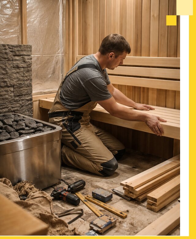 Сауны для дома под ключ с проектированием и монтажом в Курганинске