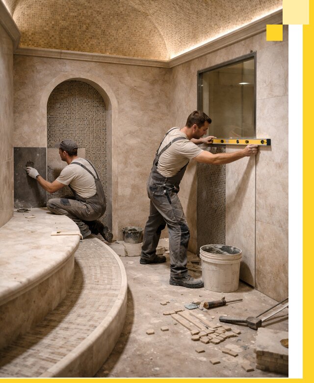 Проектирование и строительство саун с хамамом под ключ в Курганинске