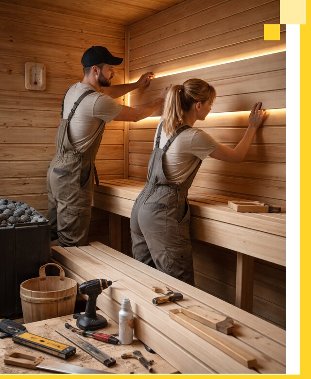 Дизайн саун и бань под ключ с индивидуальным проектом в Курганинске