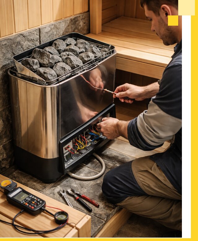 Продажа и установка электрокаменок для саун в Курганинске