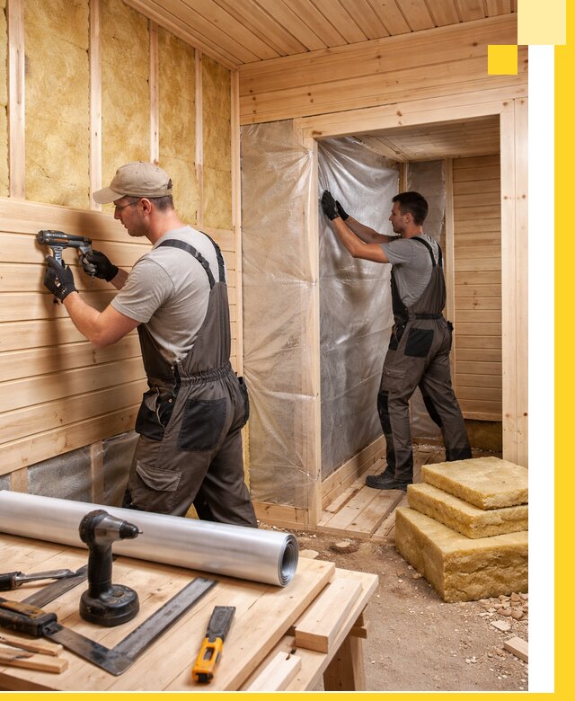 Бани под ключ в Курганинске с проектом и полным монтажом