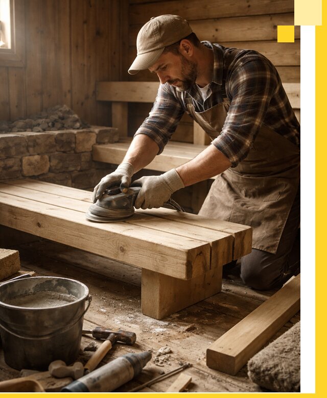 Ремонт бань под ключ в Курганинске с гарантией качества и сроков