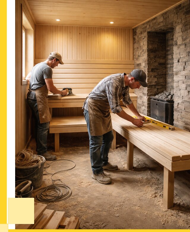 Отделка бани в Курганинске: внутренняя отделка от 3120 р. | ЭриданКгн