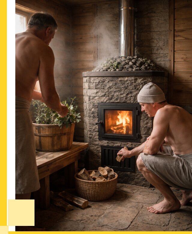 Банные печи под ключ в Курганинске от 46805 р. | ЭриданКгн кирпичная