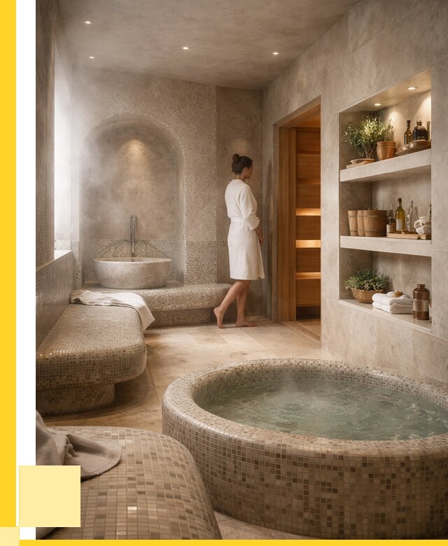 Строительство бани с хамамом в Курганинске от 780075 р. | ЭриданКгн