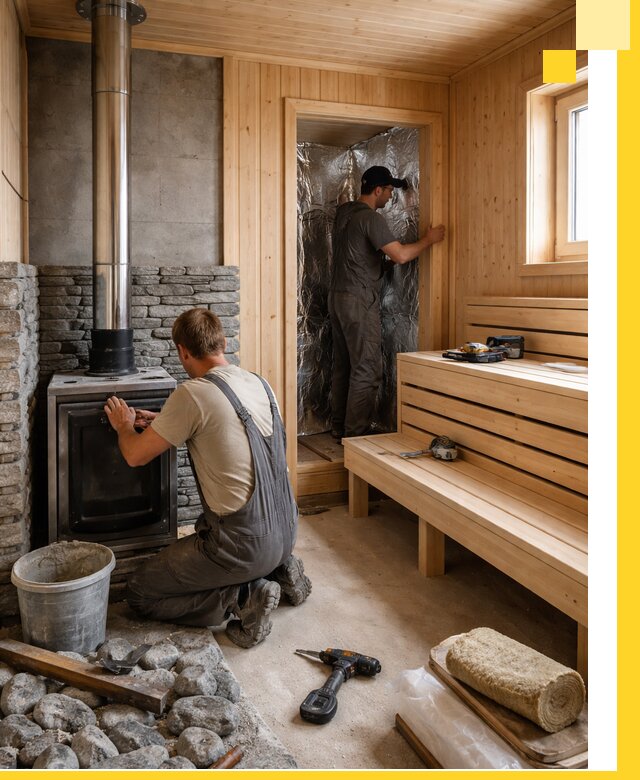 Строительство и изготовление бань под ключ в Курганинске