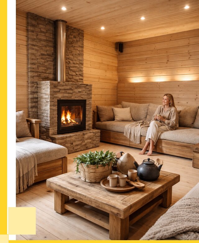 Проект бани с комнатой отдыха в Курганинске от 36404 р. | ЭриданКгн