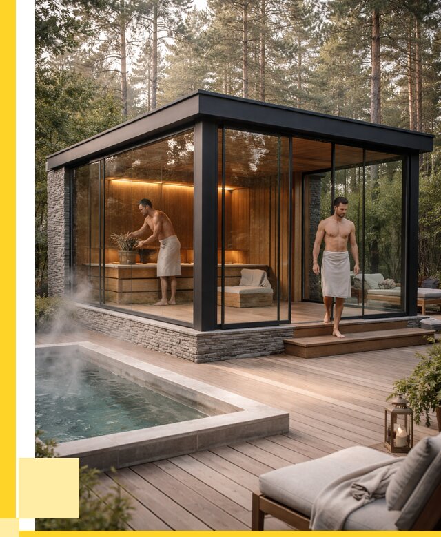 Стеклянные бани и двери в Курганинске от 468045 р. | ЭриданКгн