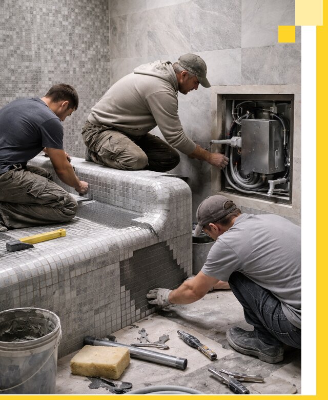 Проекты хамамов под ключ в Курганинске и дизайн и строительство