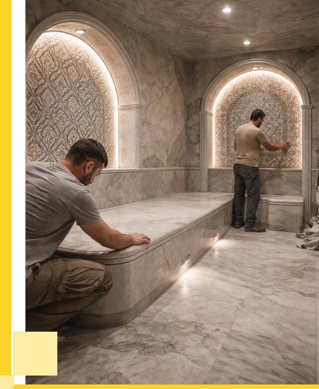 Турецкие бани под ключ в Курганинске от 260025 р. | ЭриданКгн