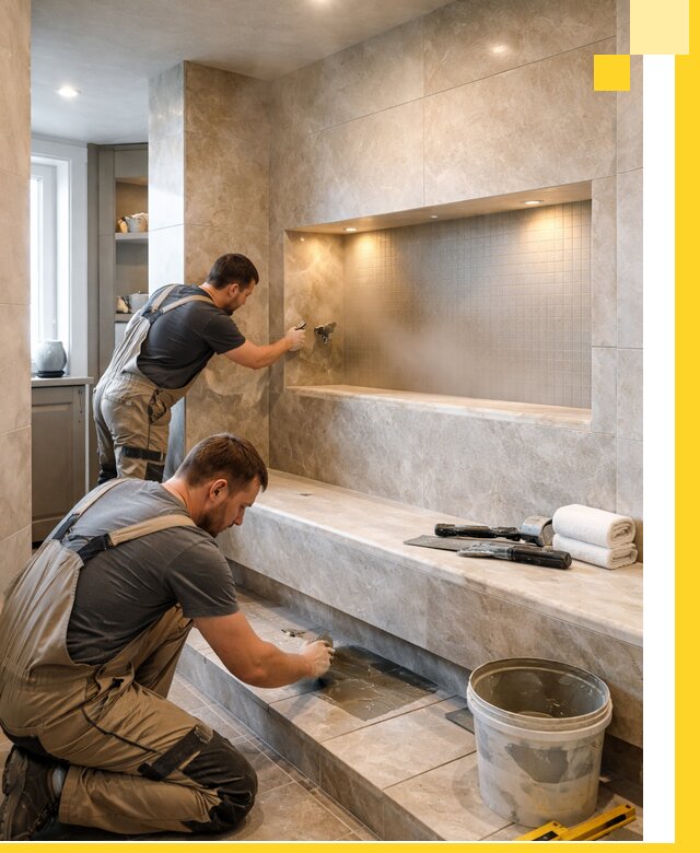 Профессиональное строительство хамама в квартире в Курганинске