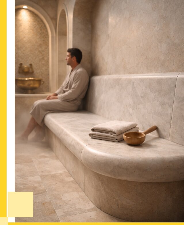 Сиденья для хамама в Курганинске под ключ от 12481 р. | ЭриданКгн