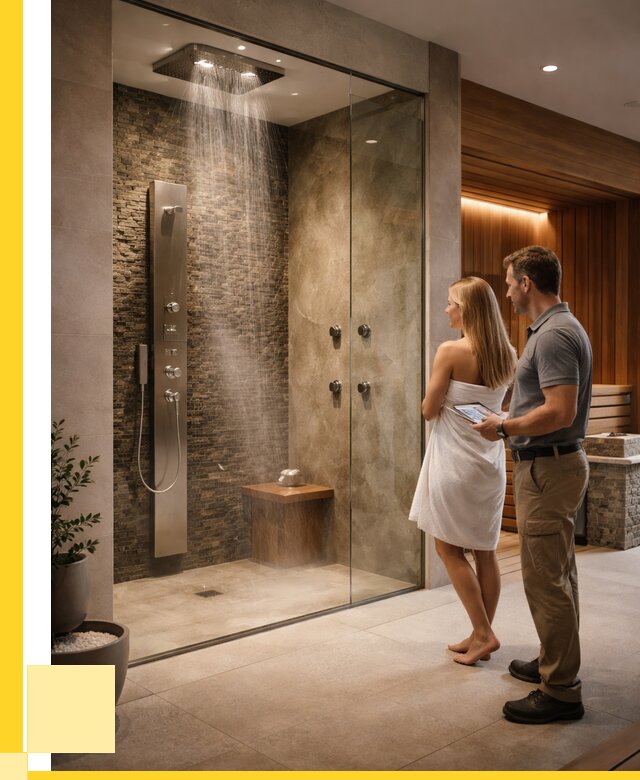 Купить душ впечатлений для дома в Курганинске от 88409 р. | ЭриданКгн